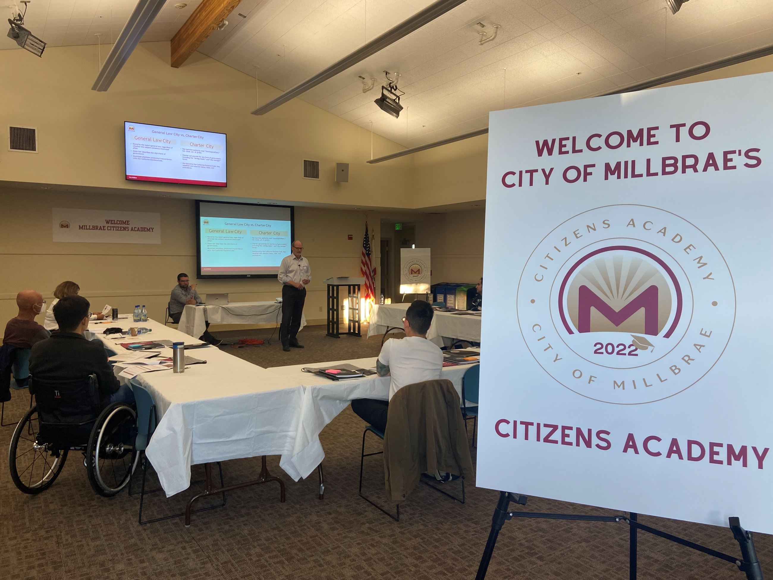 Citizens Academy Picture of Opening Night