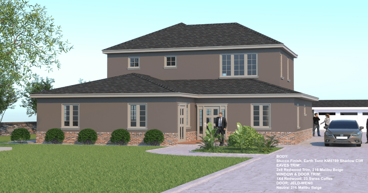 863 Pinon Color Rendering