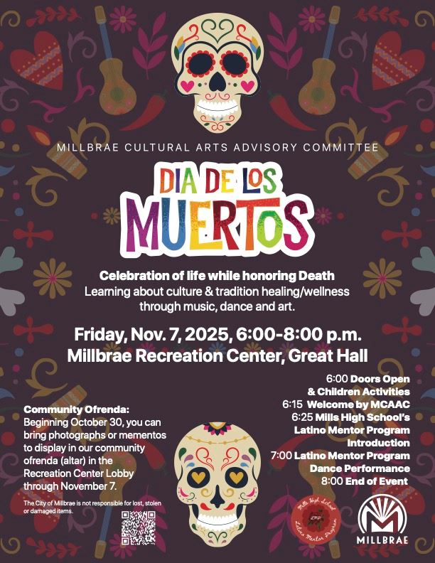 Dia De Los Muertos Flyer