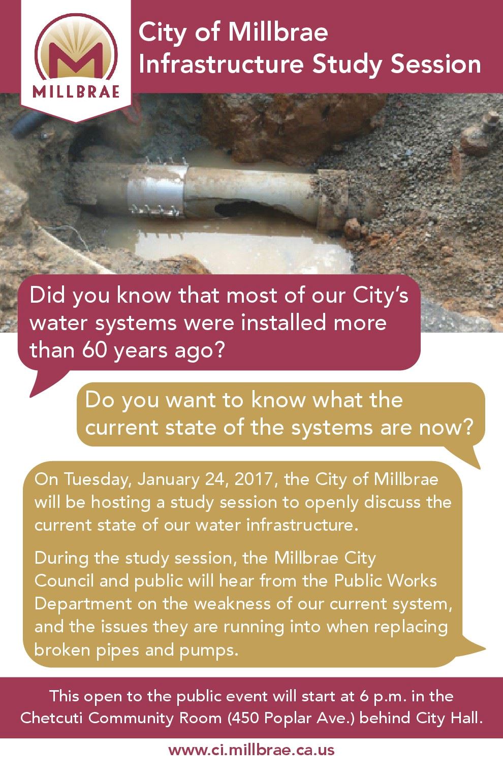 Water Infrastructure Study Session Flier Jan 2017 (PDF)